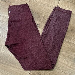 lululemon athletica Women’s Burgundy Leggings